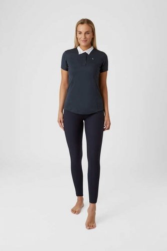 Koszulka damska konkursowa BLAIRE - Horze - dark navy
