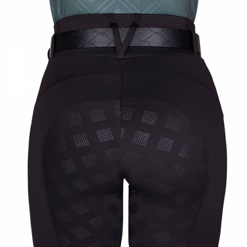 Legginsy zimowe jeździeckie Avélie full grip - QHP