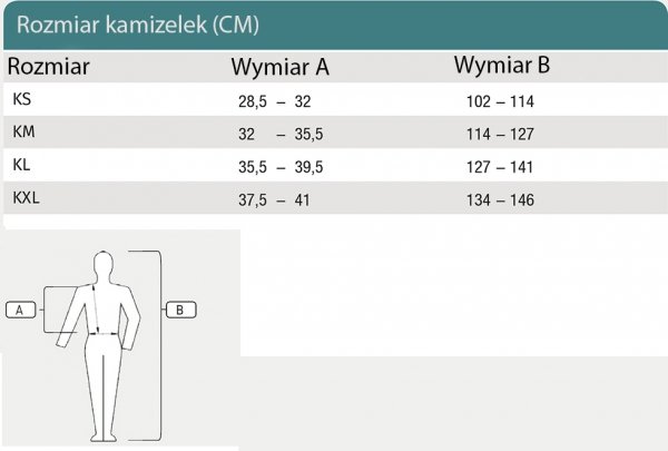 Kamizelka ochronna BACK PROTECTOR P07 młodzieżowa - SWING