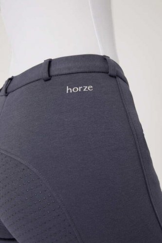Bryczesy damskie ACTIVE - HORZE - blackened pearl grey