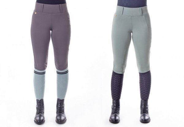 Legginsy jeździeckie damskie Equestrian Dream - QHP 