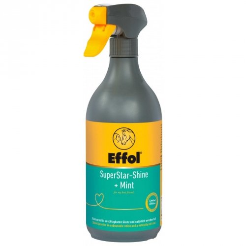 Spray nabłyszczający do grzywy i ogona SuperStar Shine Mint 750 ml - Effol