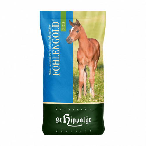 Mieszanka paszowa dla źrebiąt od trzeciego tygodnia życia FOHLENGOLD 20 kg - ST HIPPOLYT