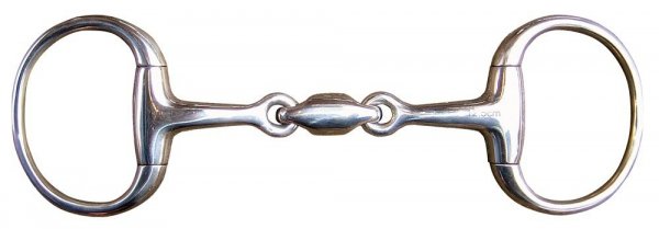 Wędzidło oliwkowe pełne 13 mm - HARRY'S HORSE
