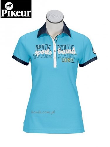 Koszulka polo Pikeur DARIA - turquise