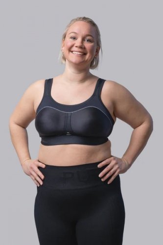 Biustonosz sportowy Compression Bra - PURE LIME