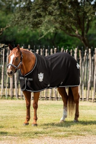 Derka osuszająca RAMBO Diamante Cooler - HORSEWARE - black/black