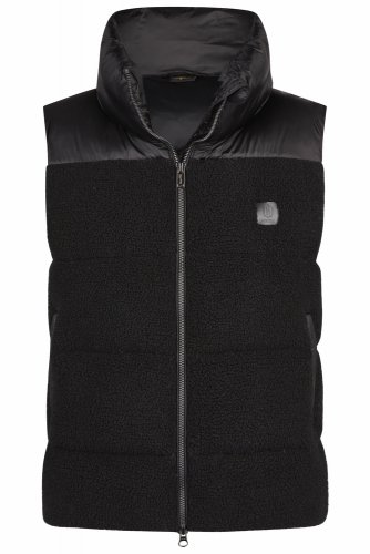 Kamizelka damska QUILT-WAISTCOAT TEDDY Heritage AW 24/25 - Eskadron - black