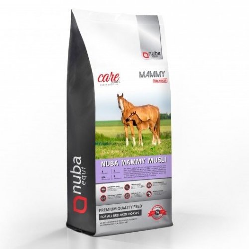 Musli dla klaczy źrebnych i laktujących - Nuba Mammy Musli 2G Balancer 20 kg - Nuba Equi