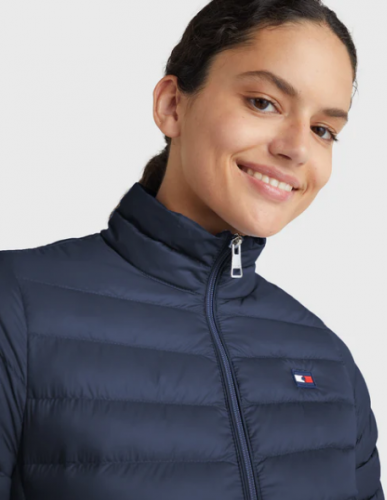 Kurtka damska RE-DOWN -Tommy Hilfiger Equestrian - desert sky