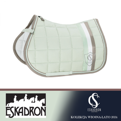 Potnik BIG SQUARE COTTON Classic Sports SS24 - Eskadron - powder green