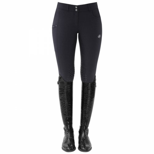Bryczesy damskie zimowe ELINA THERMO Full Grip - Spooks - navy