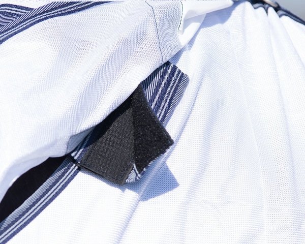 Derka siatkowa z kołnierzem TECHNICAL - QHP - white 