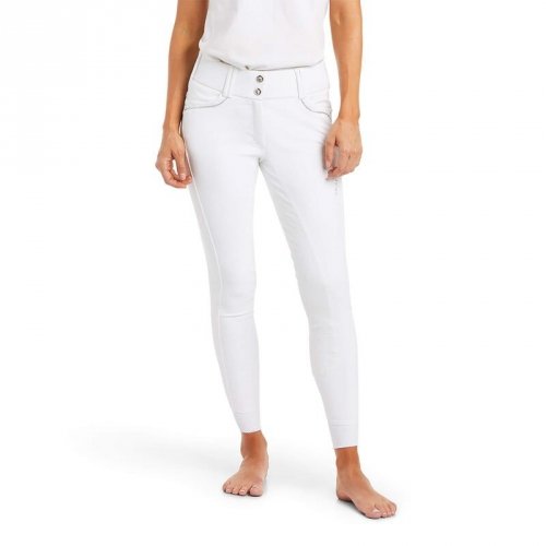 Bryczesy damskie Tri Factor X Grip FS - Ariat - white