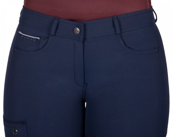 Bryczesy damskie QIARA AW23 - QHP - navy