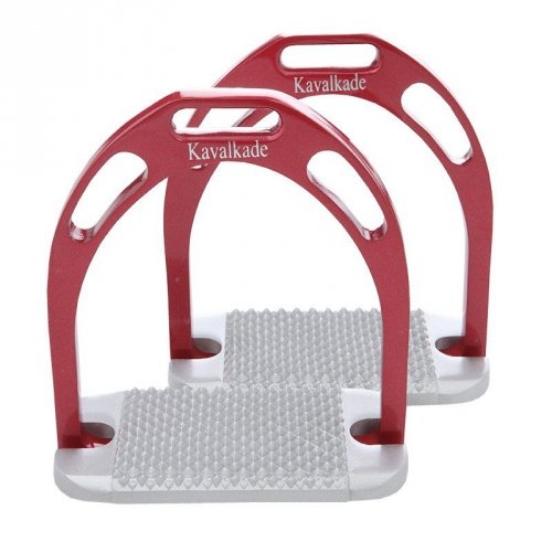 Strzemiona Aluminiowe Kavalkade- red/silver