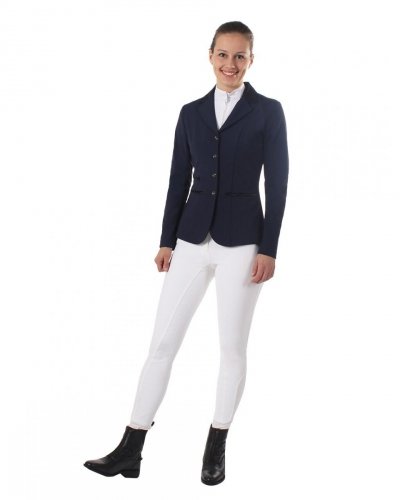 Frak jeździecki damski Juliet - QHP - blue
