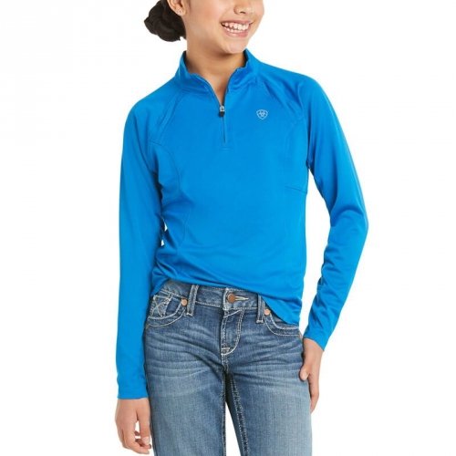 Bluzka młodzieżowa SUNSTOPPER 2.0 SS21 - Ariat - imperial blue