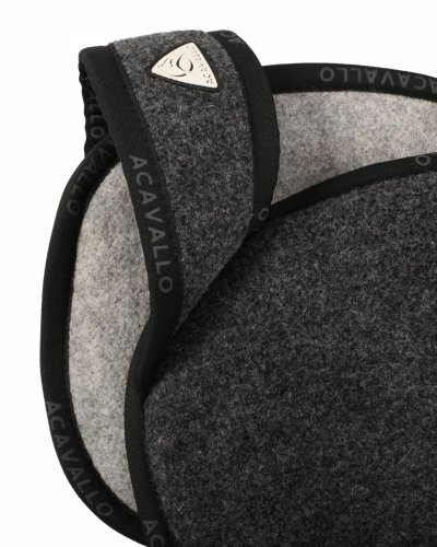 Podkładka memory pod siodło FILC - ACAVALLO - charcoal/grey