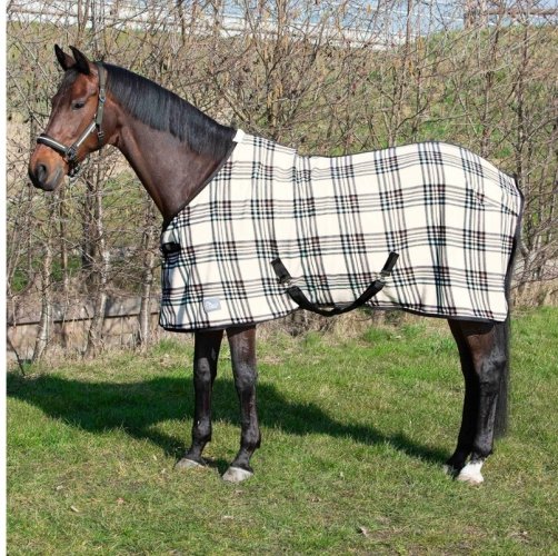 Derka polarowa CHECK - Harry's Horse