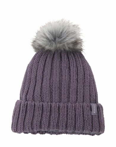 Czapka zimowa z pomponem AW 22/23 - Pikeur - purple grey