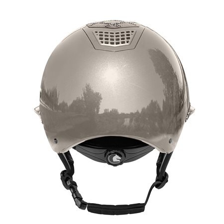 Kask Quantinum W-V Spotlight Shiny Silver -  migdałowy - Fair Play