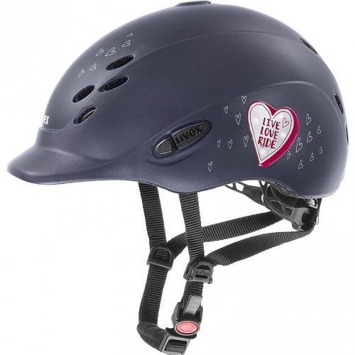 Kask UVEX model ONYXX GLAMOUR - navy-pink matt