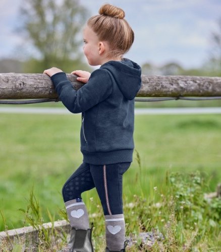 Legginsy zimowe młodzieżowe Lucky Elsa ELT - Waldhausen - nightblue