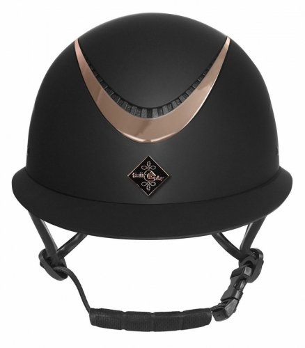 Kask jeździecki APOLEUS Rosegold W-V - Fair Play 
