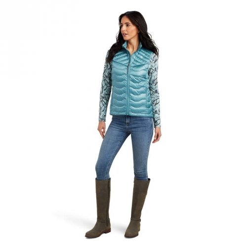 Kamizelka damska IDEAL DOWN - Ariat - iridescent arctic