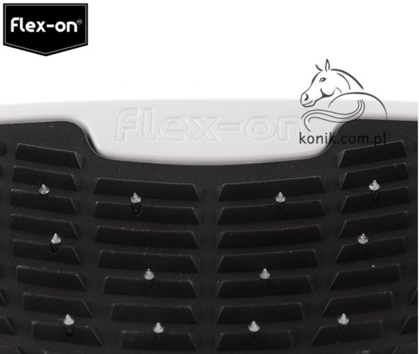 Strzemiona kompozytowe bez kolców - Flex-on - czarny