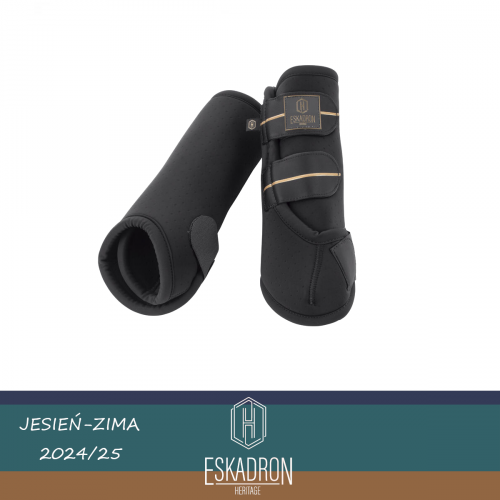 Ochraniacze przody PRO DRESSAGE FRONT Heritage AW 24/25 - Eskadron - black