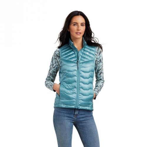 Kamizelka damska IDEAL DOWN - Ariat - iridescent arctic