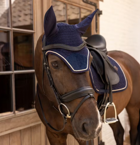 Nauszniki Wellington Velvet - Kentucky - dark navy