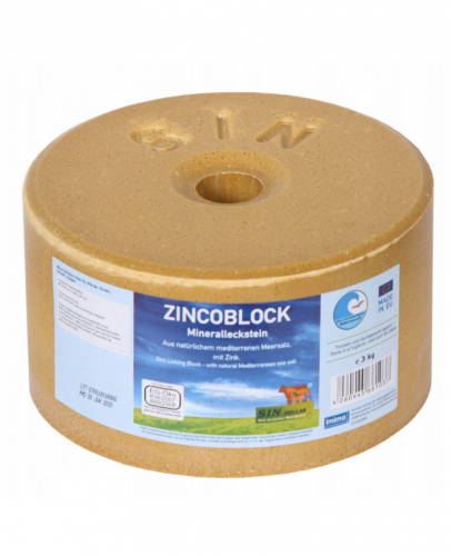 Lizawka z cynkiem, jodem, kobaltem i selenem ZincoBlock 3kg - IMIMA
