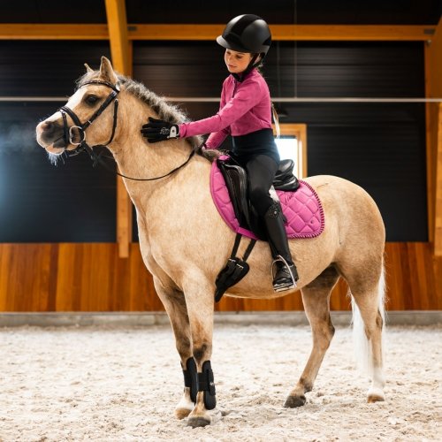 Rękawiczki jeździeckie dziecięce LISSIE AW 24/25 - QHP