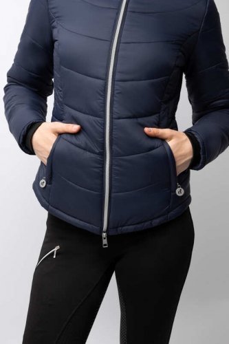 Kurtka pikowana Astrid - polar blue - Horze