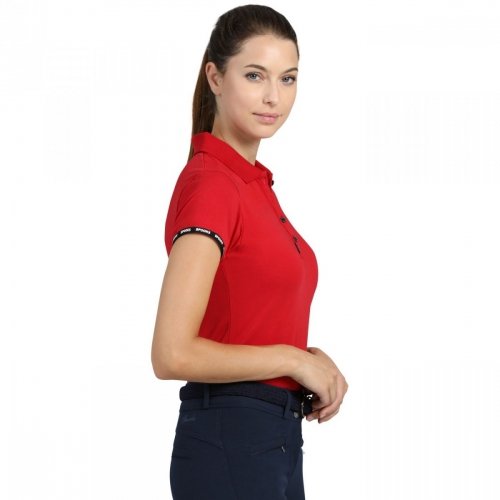 Koszulka damska JANNAH POLO - Spooks - ribbon red