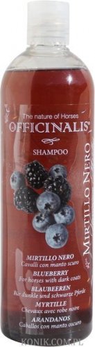 Szampon pielęgnujący dla ciemnych koni - borówka/jeżyna 500ml - OFFICINALIS