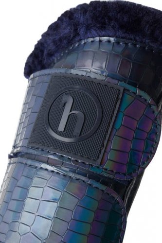 Ochraniacze kontaktowe ICE WATER HOLOGRAM - Horze - blue depth
