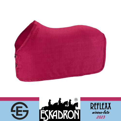 Derka polarowa FLEECE STAMP REFLEXX SS 23 - Eskadron - berryfusion