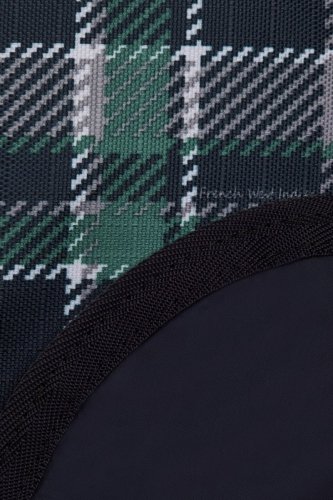 Derka padokowa z podszyciem 1200D NEVADA - Horze - dark navy/stormy green