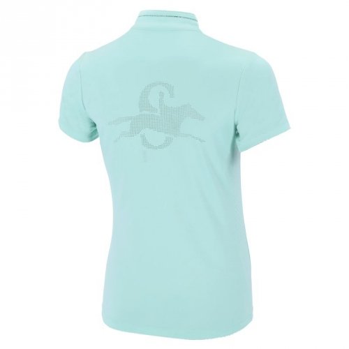 Bluzka treningowa SPPoppy Style SS25 - Schockemohle - aqua sea