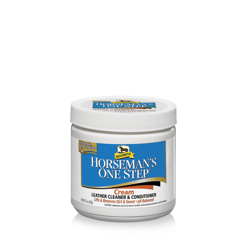 Preparat do czyszczenia i pielęgnacji skóry Horseman's One Step Leather Cleaner and Conditioner Cream 425ml - ABSORBINE