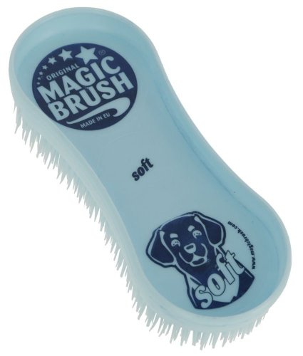 Szczotka dla psa DOG - MAGIC BRUSH - SOFT - ocean blue