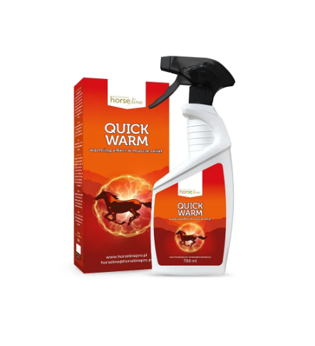Wcierka rozgrzewająca Quick Warm 700ml - HorseLine