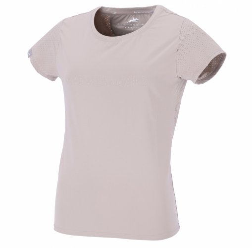Koszulka damska SPNina SS25 - Schockemohle - chalk