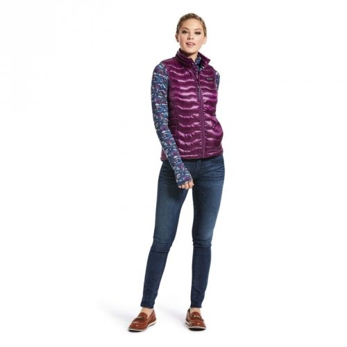 Kamizelka damska IDEAL 3.0 DOWN VEST AW20 - Ariat - imperial violet