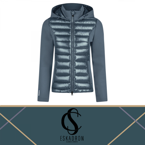 Kurtka damska HYBRID JACKET Classic Sports S/S 26 - Eskadron - ocean