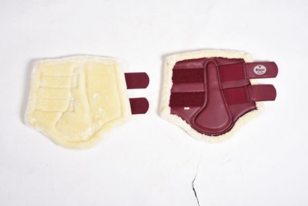 Ochraniacze treningowe BRUSHING BOOTS - Bucas - jubilee ruby